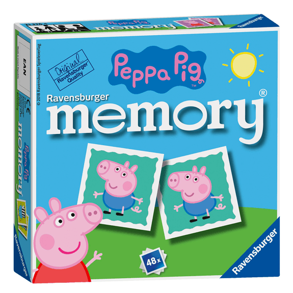 Peppa Pig Mini Memory Game - Lennies Toys