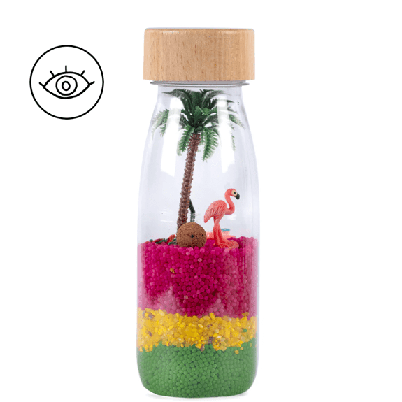Petit Boum Spy Bottle - Flamingo - Lennies Toys
