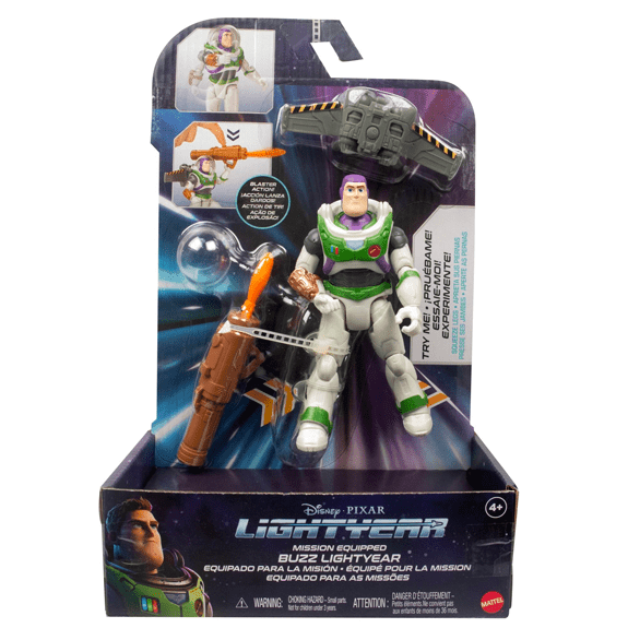 Pixar Lightyear Mission Equipped Buzz Figure - Lennies Toys