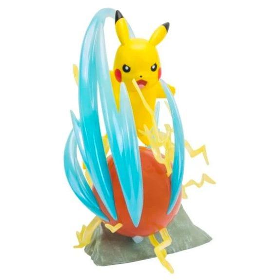 Pokemon Select Deluxe Collector Statue Pikachu - Lennies Toys
