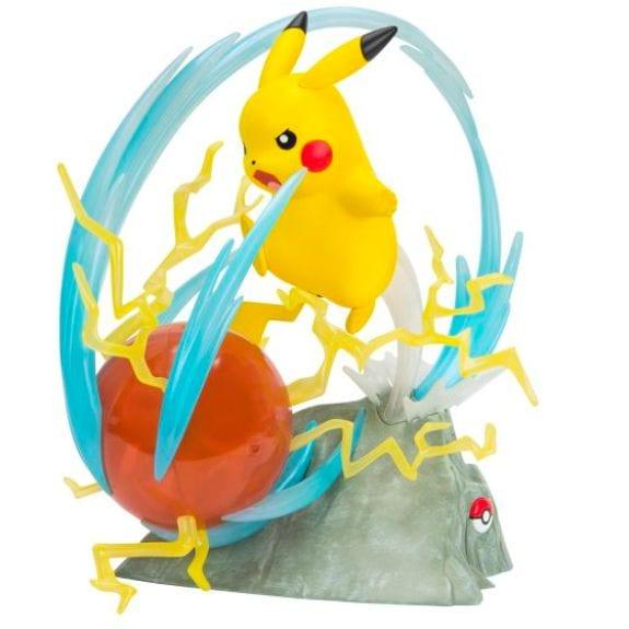 Pokemon Select Deluxe Collector Statue Pikachu - Lennies Toys