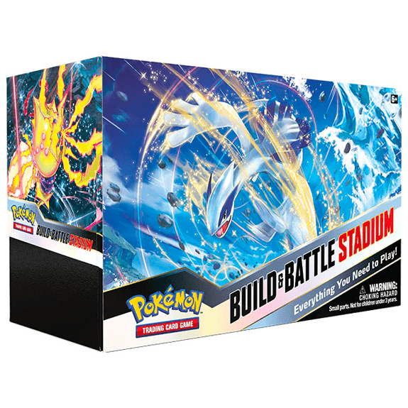 Pokémon TCG: Sword & Shield 12 Silver Tempest Build and Battle Stadium Box - Lennies Toys