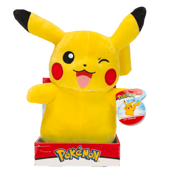 Pokemon 12" Plush: Pikachu - Lennies Toys