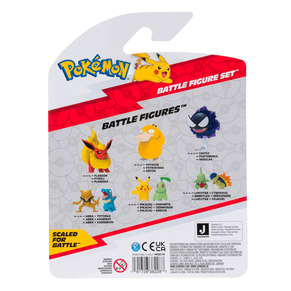Pokemon Battle Figure 3 Pack: Bulbasaur, Sneasel, Glaceo - Lennies Toys