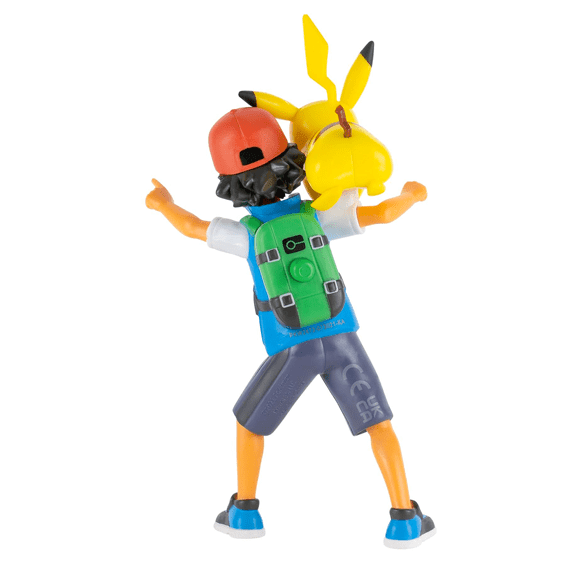 Pokemon Feature Figure: Ash & Pikachu - Lennies Toys