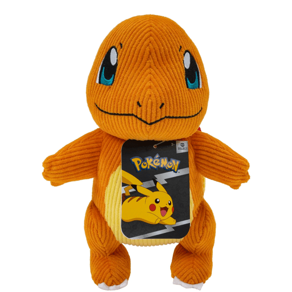 Pokémon Select 8" Corduroy Plush: Charmander - Lennies Toys