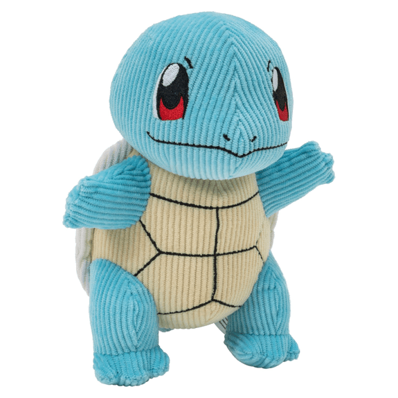 Pokémon Select 8" Corduroy Plush: Squirtle - Lennies Toys