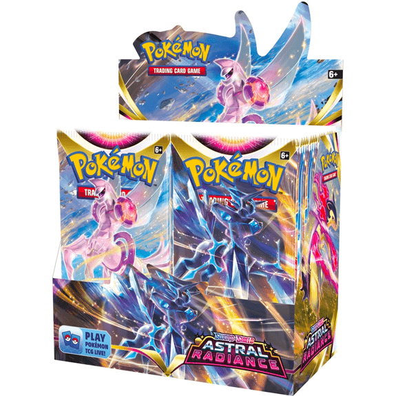 Pokémon Sword & Shield 10 Astral Radiance Booster Box (36 Packs) - Lennies Toys