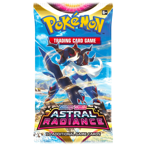 Pokémon Sword & Shield 10 Astral Radiance Booster Pack - Lennies Toys