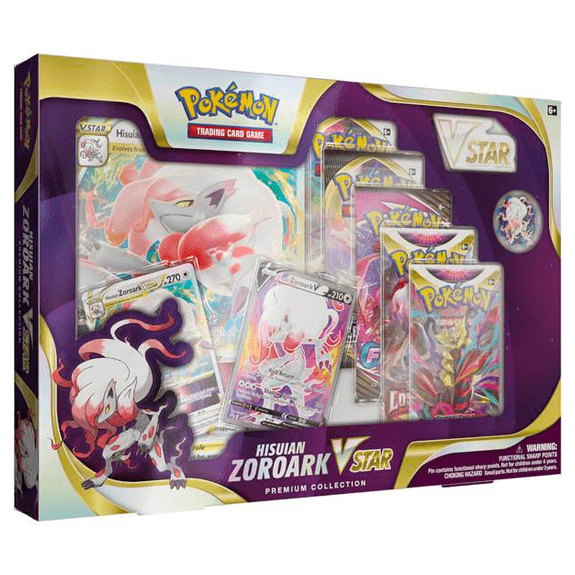 Pokémon TCG: Hisuian Zoroark VSTAR Premium Collection - Lennies Toys
