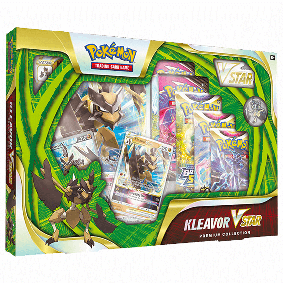 Pokémon TCG: Kleavor VSTAR Premium Collection - Lennies Toys