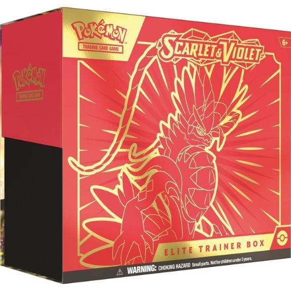 Pokémon Scarlet and Violet Elite Trainer Box - Lennies Toys