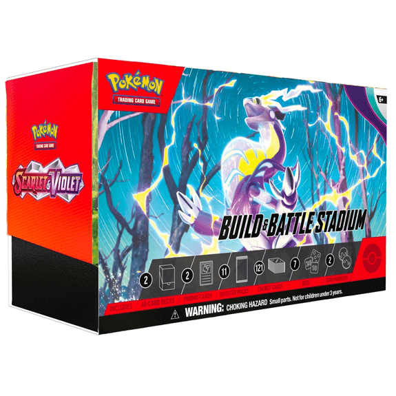 Pokémon Scarlet & Violet Build and Battle Stadium Box - Lennies Toys