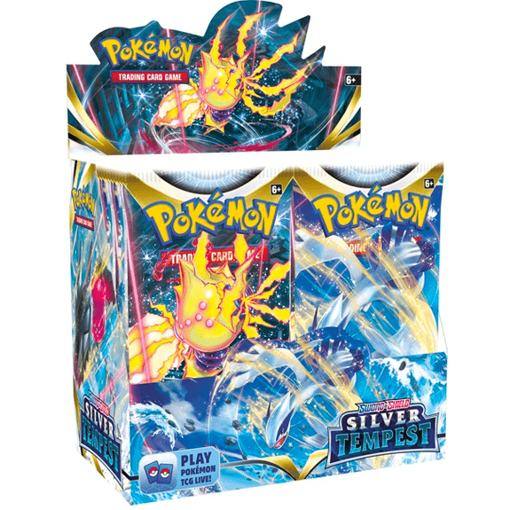 Pokémon TCG: Sword & Shield 12 Silver Tempest Booster Box (36 Packs) - Lennies Toys