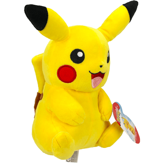 Pokemon 8" Plush Sitting Pikachu - Lennies Toys