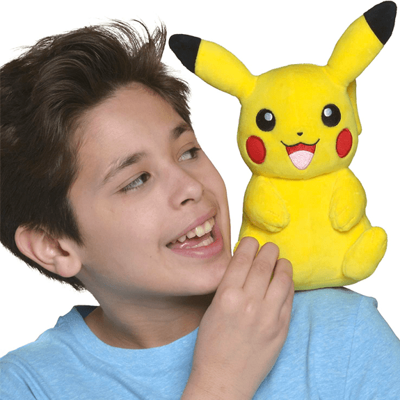 Pokemon 8" Plush Sitting Pikachu - Lennies Toys