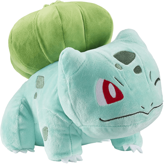 Pokemon 8" Plush Winking Bulbasaur - Lennies Toys