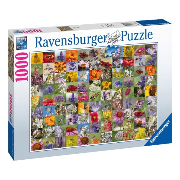 Ravensburger 1000 Piece Puzzle: Bee Collage - Lennies Toys