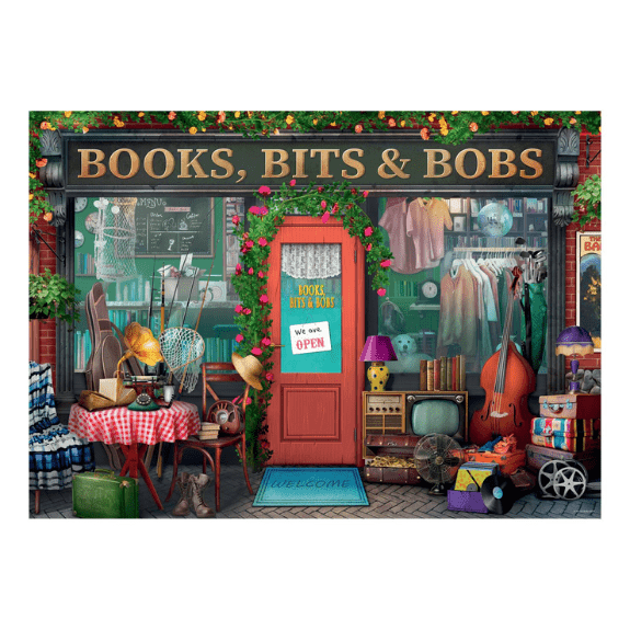 Ravensburger 1000 Piece Puzzle: Books Bits & Bobs - Lennies Toys
