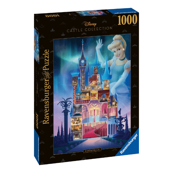 Ravensburger 1000 Piece Puzzle: Disney Princess Castle Collection Cinderella Castle - Lennies Toys