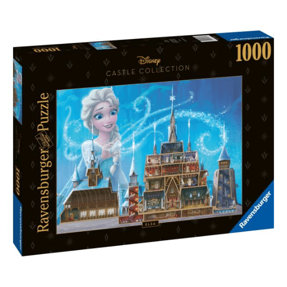Ravensburger 1000 Piece Puzzle: Disney Princess Castle Collection Elsa Castle - Lennies Toys