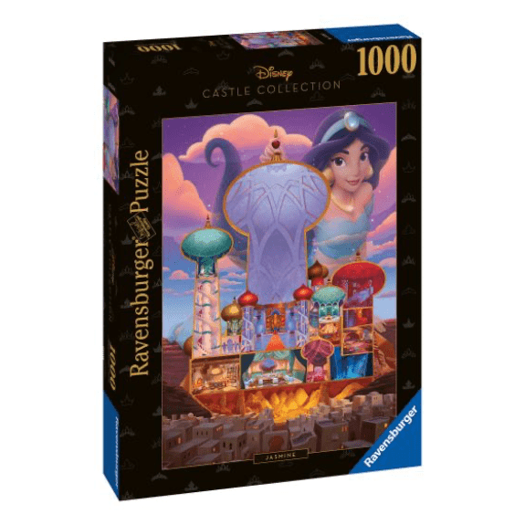 Ravensburger 1000 Piece Puzzle: Disney Princess Castle Collection Jasmine Castle - Lennies Toys