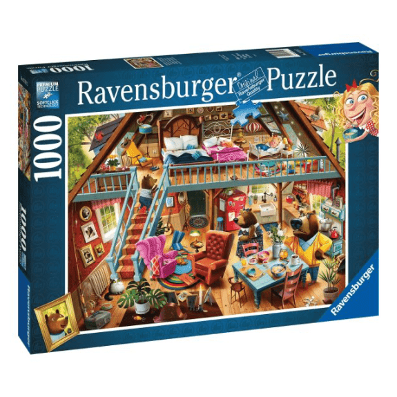 Ravensburger 1000 Piece Puzzle: Goldilocks Gets Caught - Lennies Toys