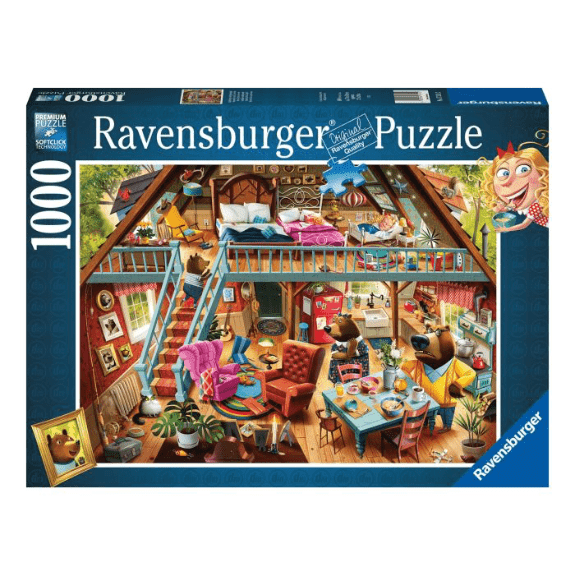 Ravensburger 1000 Piece Puzzle: Goldilocks Gets Caught - Lennies Toys