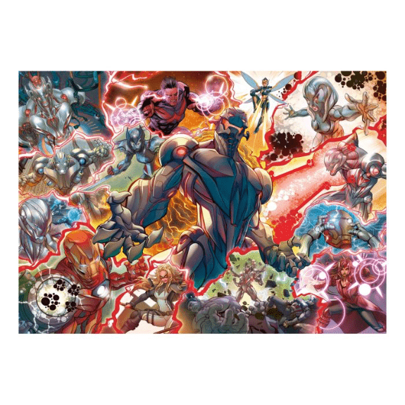 Ravensburger 1000 Piece Puzzle: Marvel Villainous Ultron - Lennies Toys