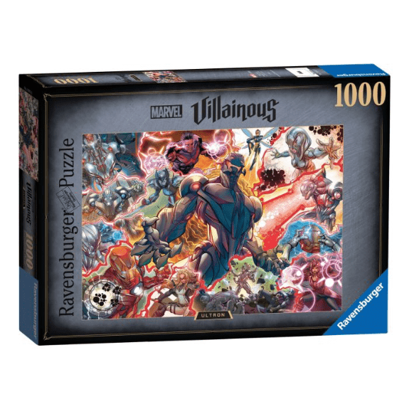 Ravensburger 1000 Piece Puzzle: Marvel Villainous Ultron - Lennies Toys