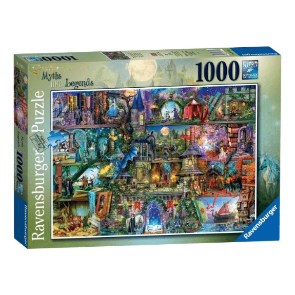 Ravensburger 1000 Piece Puzzle: Myths & Legends - Lennies Toys