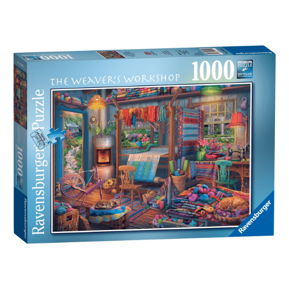 Ravensburger 1000 Piece Puzzle: The Weaver's Workshop - Lennies Toys