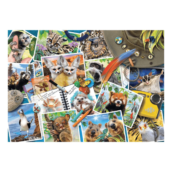 Ravensburger 1000 Piece Puzzle: Traveller's Animal Journey - Lennies Toys