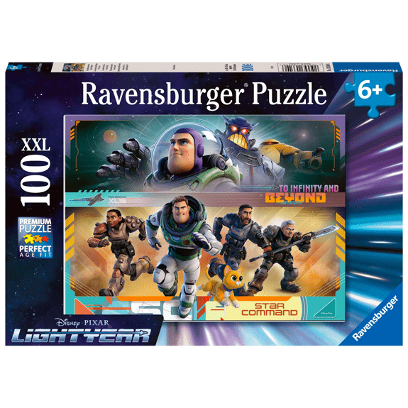 Ravensburger 100 Piece Jigsaw Puzzle: Disney Pixar Lightyear Space Ranger Adventures XXL - Lennies Toys