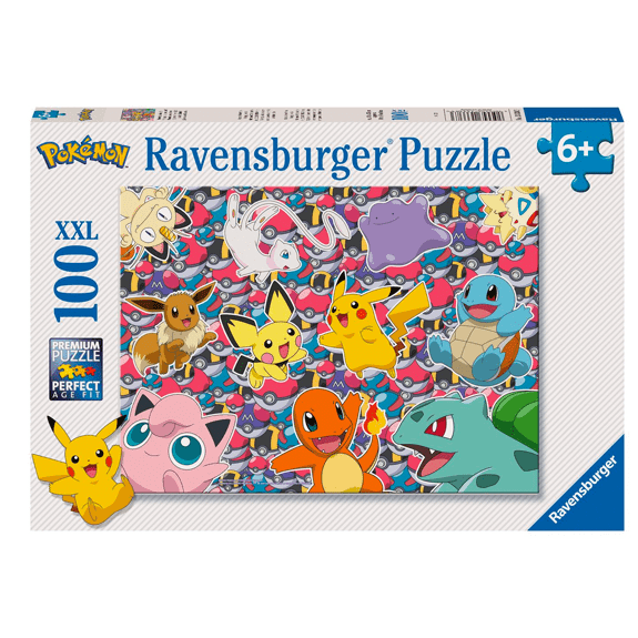 Ravensburger 100 Piece Jigsaw Puzzle: Pokemon XXL - Lennies Toys