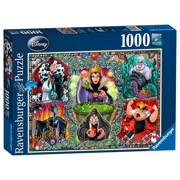 Ravensburger 1000 Piece Jigsaw Puzzle: Disney Wicked Women - Lennies Toys