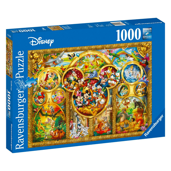 Ravensburger 1000 Piece Jigsaw Puzzle: The Best Disney Themes - Lennies Toys