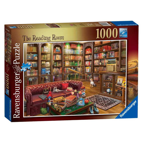 Ravensburger 1000 Piece Jigsaw Puzzle: The Reading Room - Lennies Toys