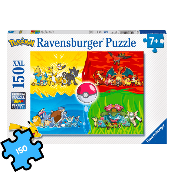 Ravensburger 150 Piece Jigsaw Puzzle: Pokemon XXL - Lennies Toys