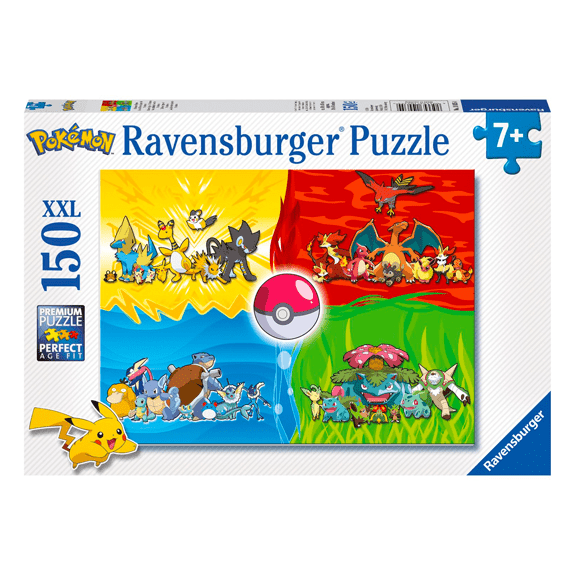 Ravensburger 150 Piece Jigsaw Puzzle: Pokemon XXL - Lennies Toys