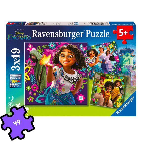 Ravensburger 3x 49 Piece Jigsaw Puzzles: Disney Encanto - Lennies Toys