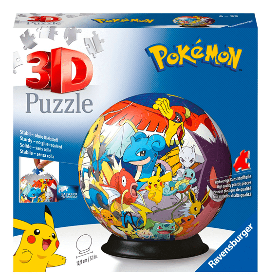 Ravensburger Pokemon 72 Piece 3D Jigsaw Puzzle - Lennies Toys
