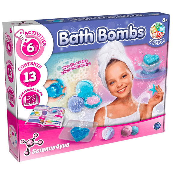 Science4You- Bath Bombs - Lennies Toys