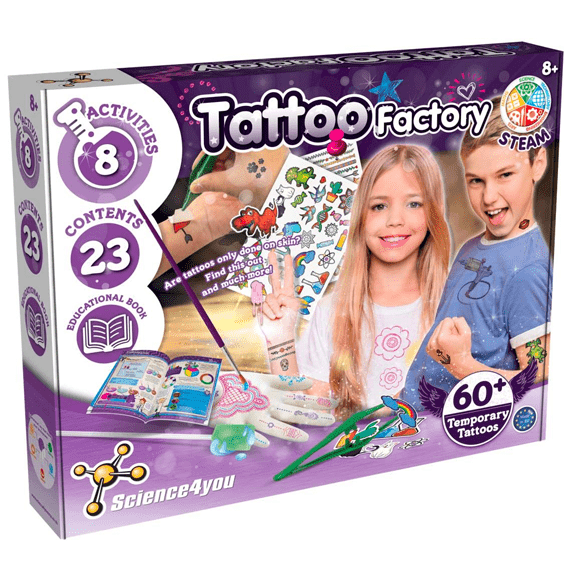 Science4You- Tattoo Factory - Lennies Toys