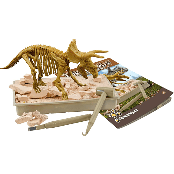 Science4You- Triceratops Fossil Excavation - Lennies Toys