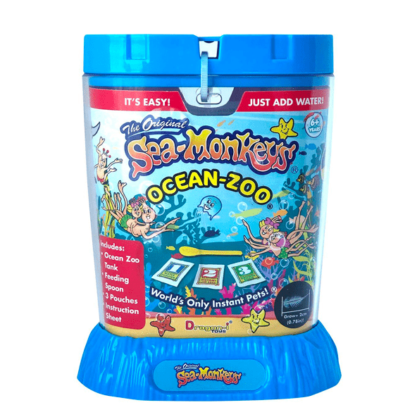 Sea Monkeys Blue The Original Sea Monkeys Ocean Zoo - Choose Your Colour 3296580804825