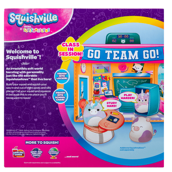 Squishville Deluxe Play Scene: Academy - Lennies Toys