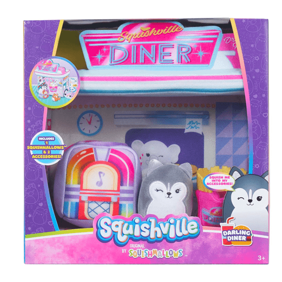 Squishville Play Scene: Darling Diner - Lennies Toys
