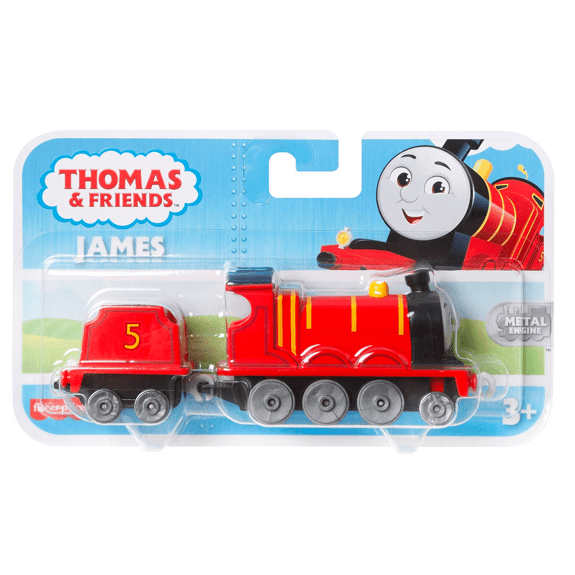 Thomas & Friends Large Push Along James - Lennies Toys