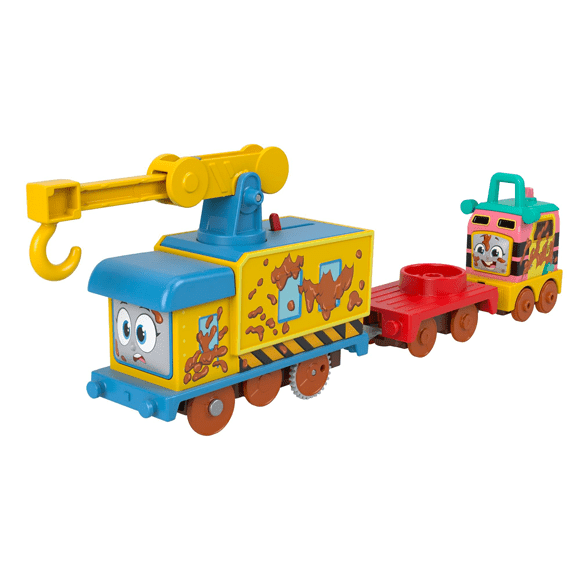 Thomas & Friends Motorised Muddy Fix 'Em Up Friends - Lennies Toys